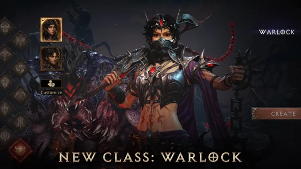 Diablo Immortal Eternal Orbs seçenekleri